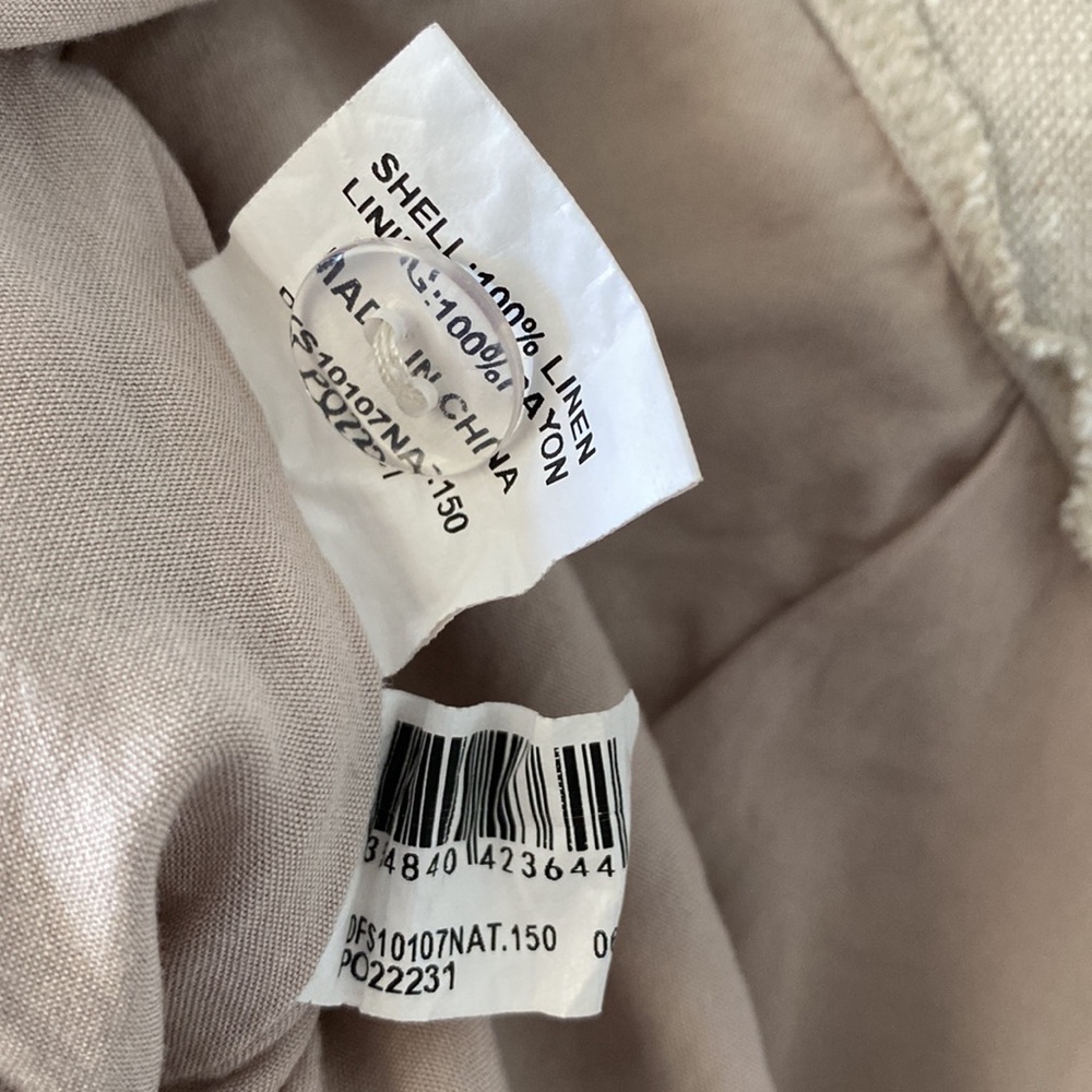 DISSH 100% Linen Wide Leg Pants - Picture 5 of 9